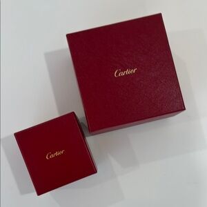 Cartier Luxurious Red Boxes